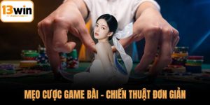 Mẹo cược game bài